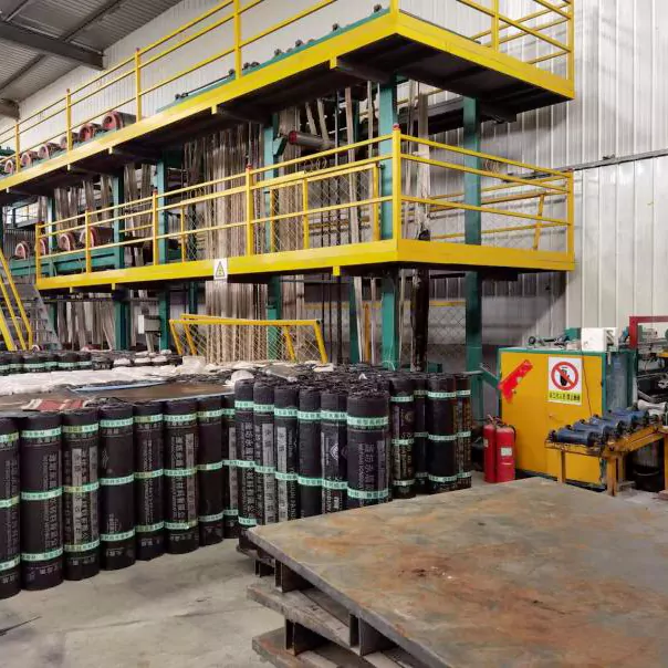 สายการผลิตเมมเบรนกันน้ำแบบมีกาวในตัว HDPE